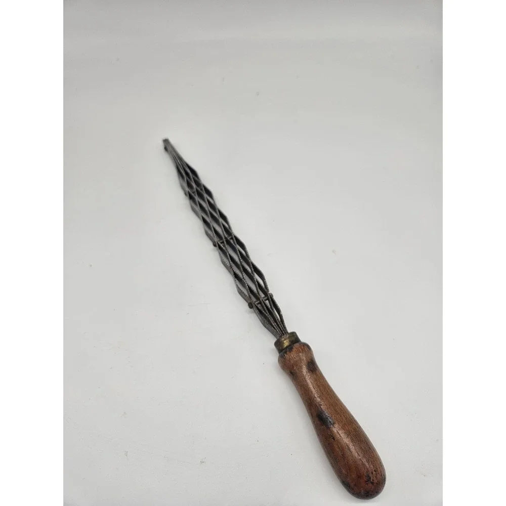 Vintage Farrier Rasp Double-Sided Horse Hoofs Wooden Handle Equine File Tool 14